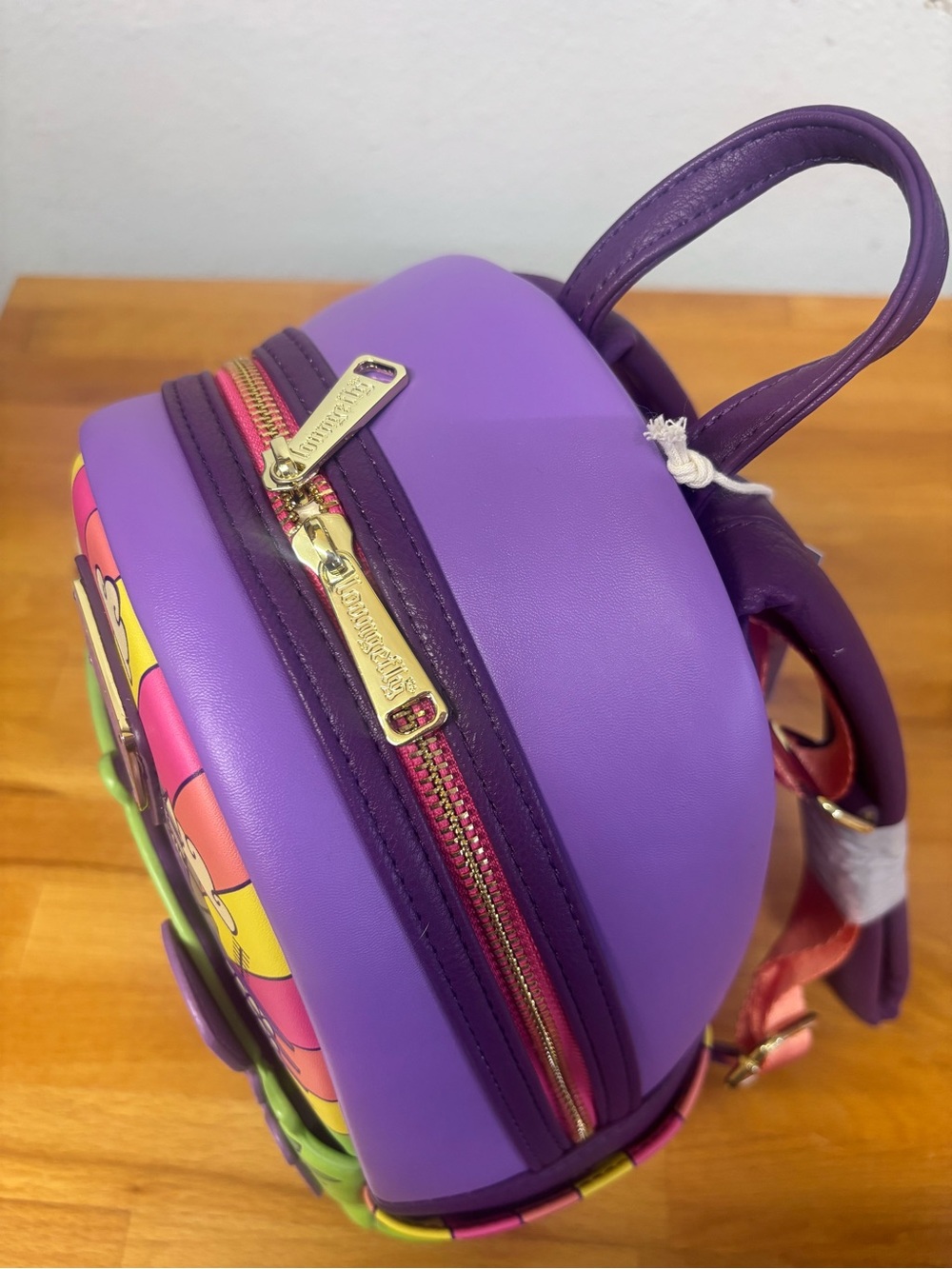 1. Disney Parks Loungefly Backpack - Figment - Picture 3 of 6